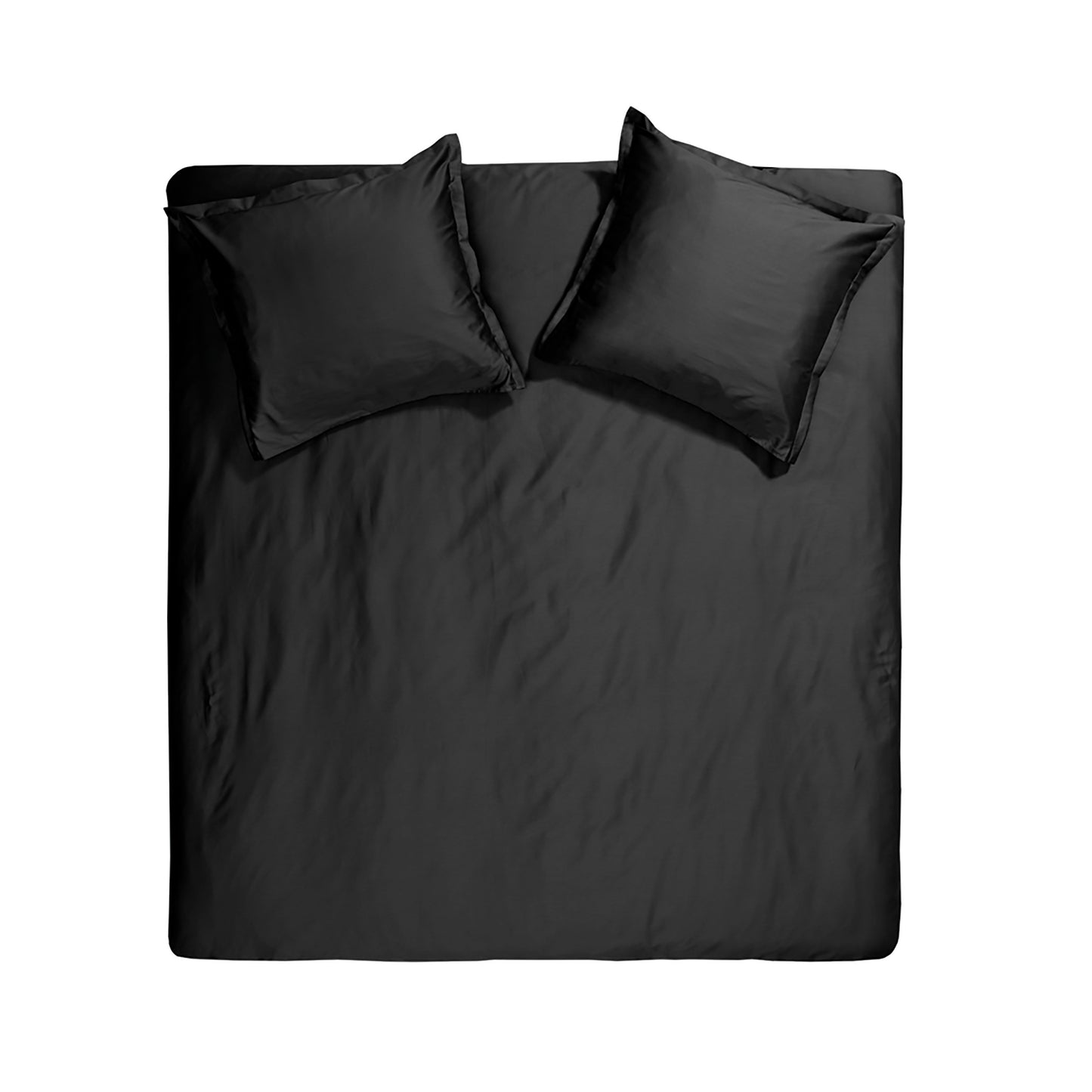 Sundays Bettbezug Baumwollsatin schwarz