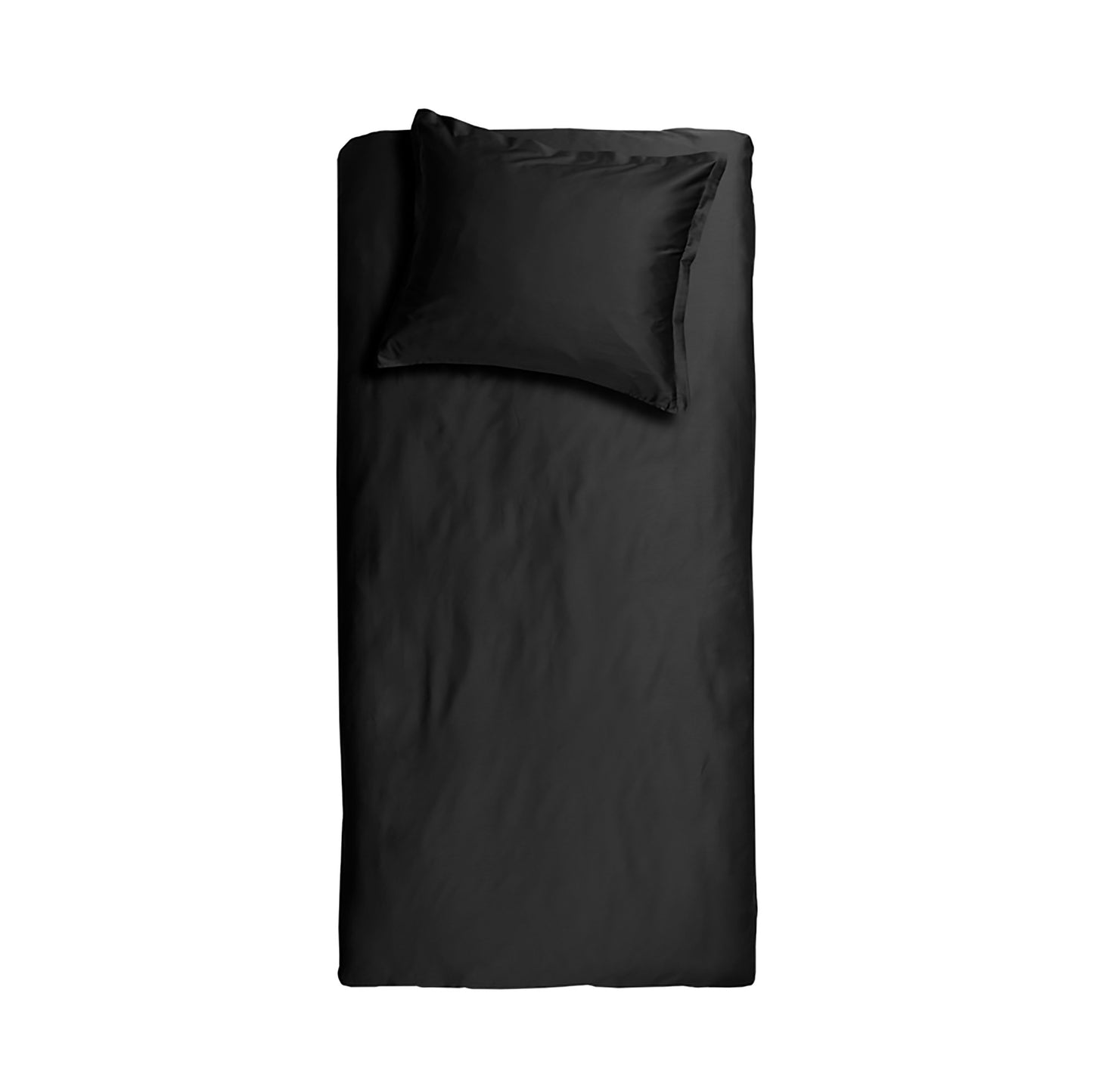 Sundays Bettbezug Baumwollsatin schwarz