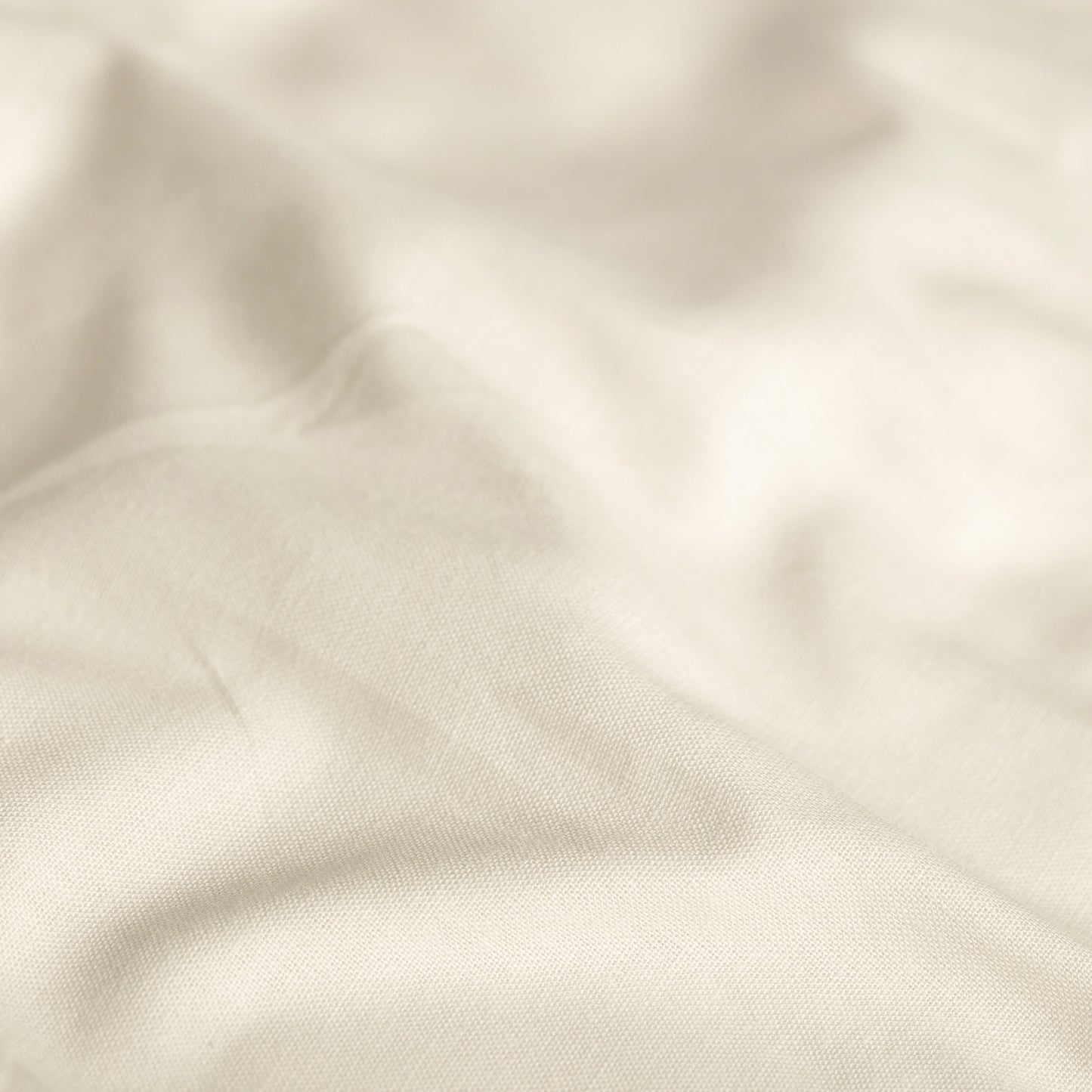 Weekend fitted sheet cotton ivory