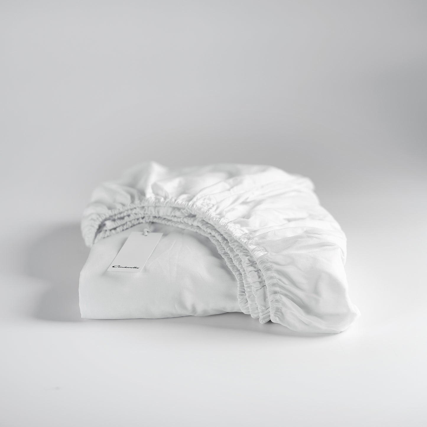 Weekend fitted sheet cotton white