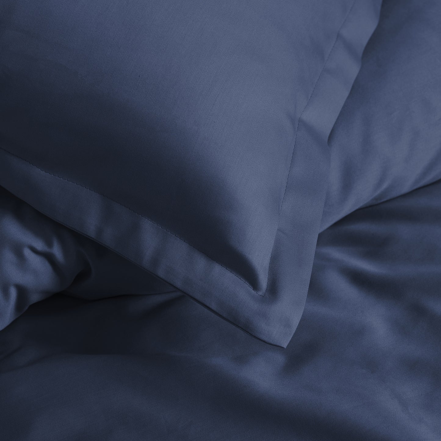 Sundays duvet cover cotton sateen navy