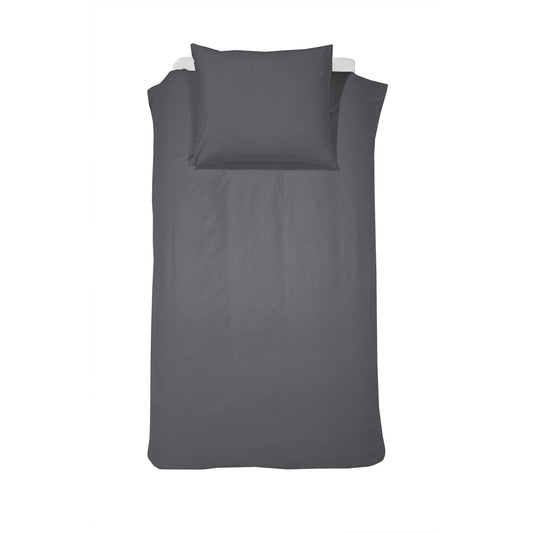 Weekend Bettbezug Baumwolle anthrazit