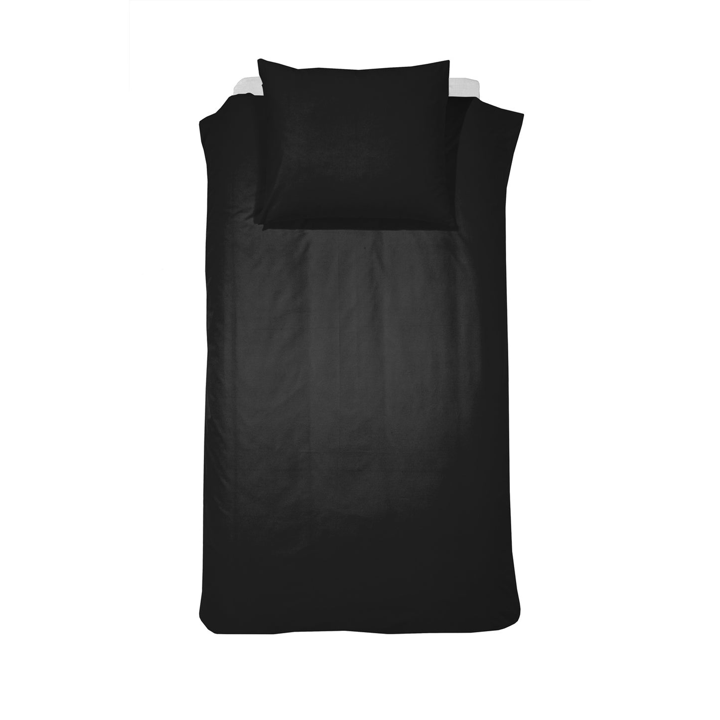 Weekend dekbedovertrek katoen zwart