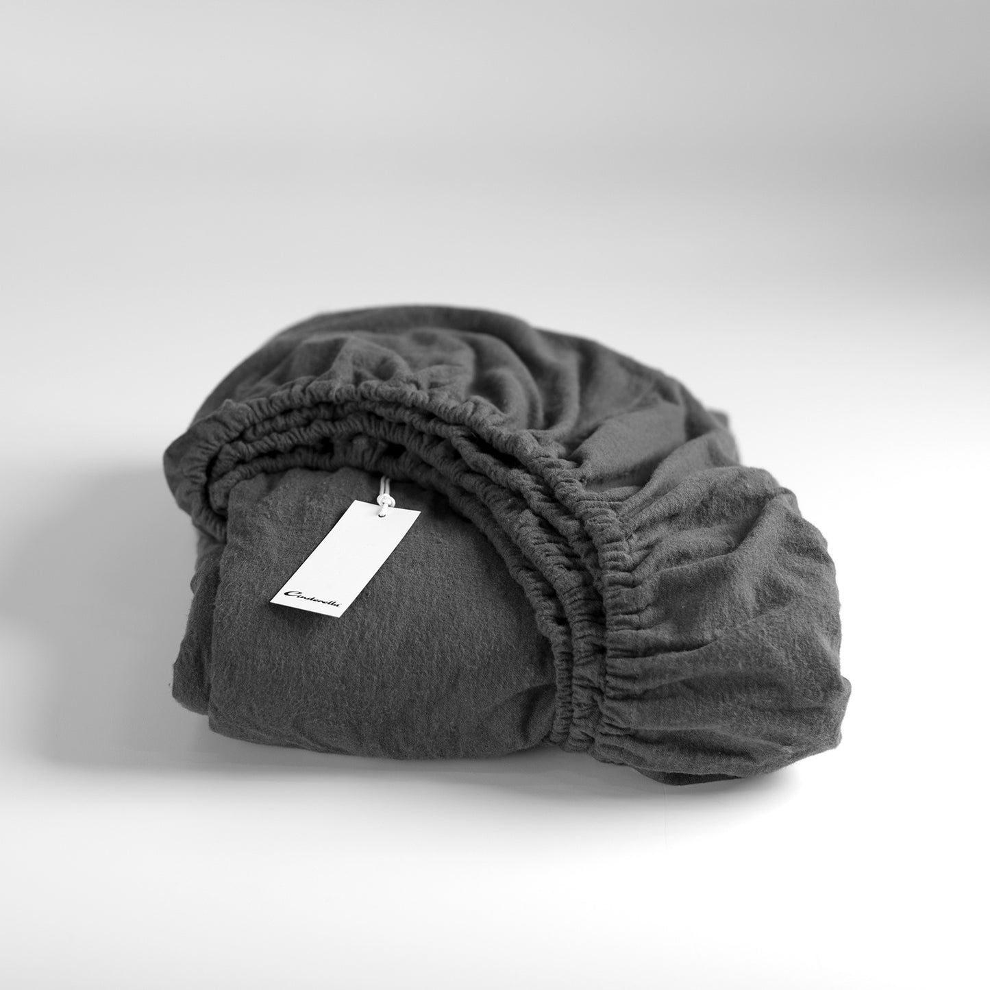 Fitted sheet flannel anthracite