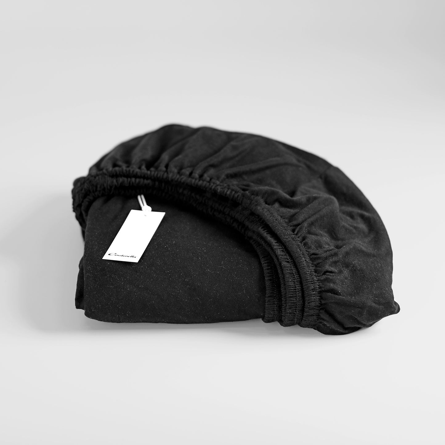 Hoeslaken jersey zwart