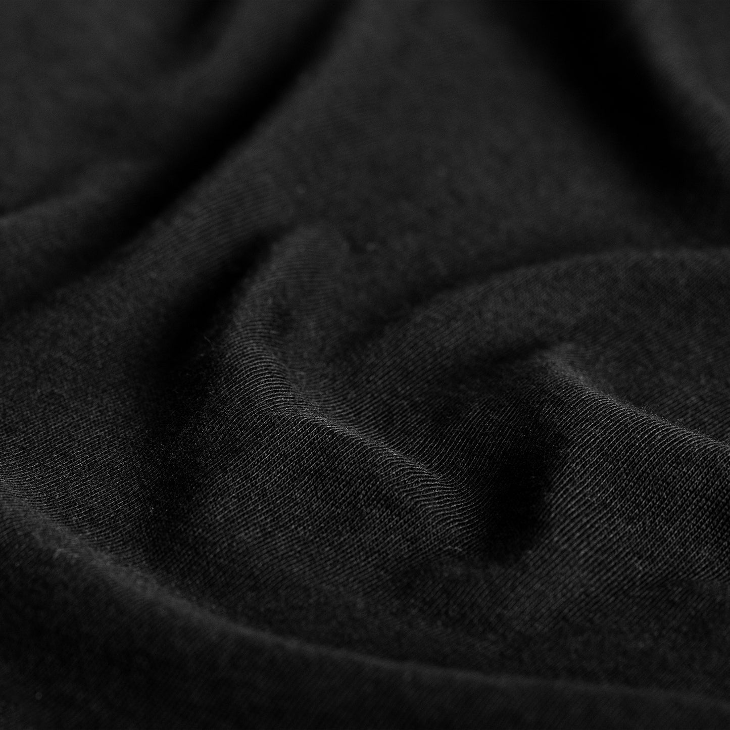 Hoeslaken jersey zwart