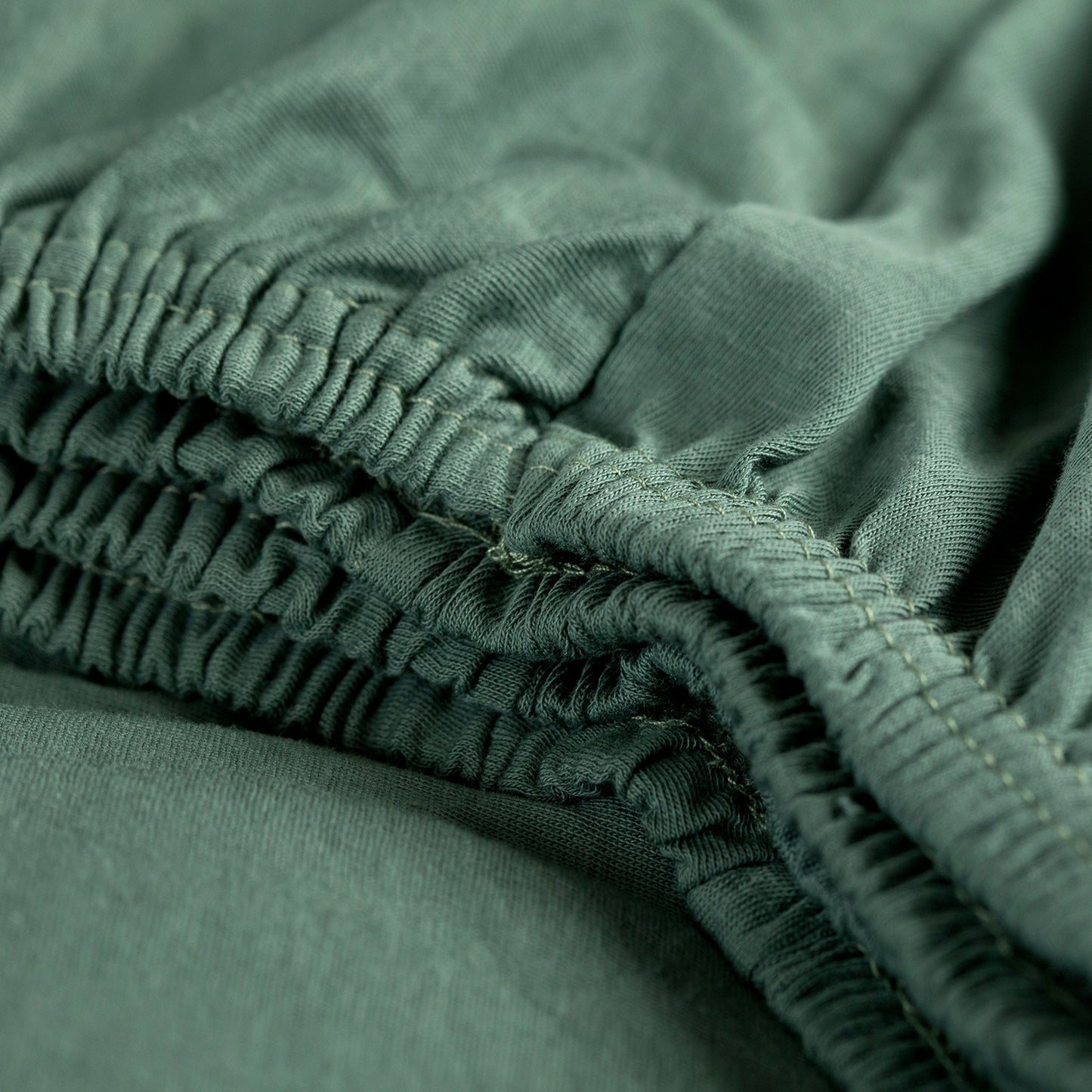 Fitted sheet jersey green