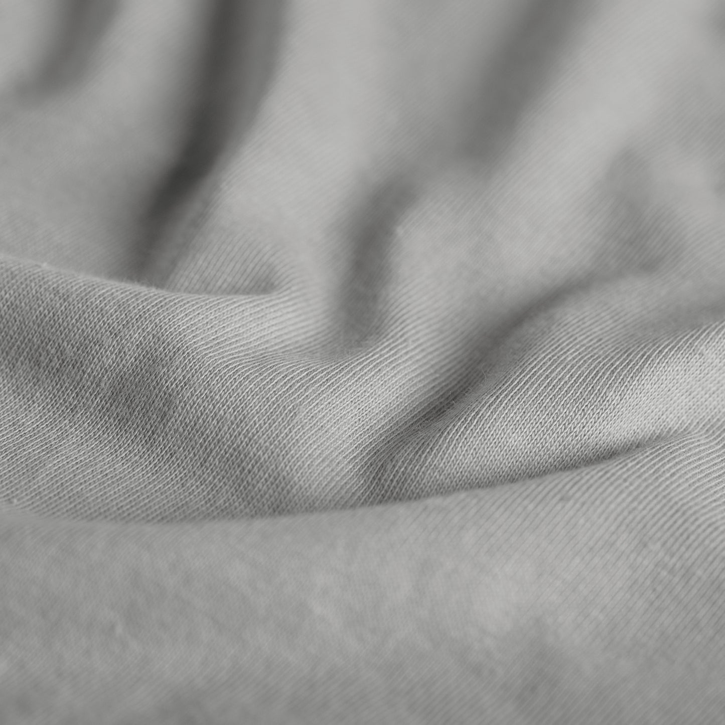 Fitted sheet jersey light gray